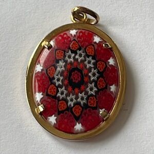Murano Glass Millefiori Pendant
